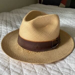 Goorin Bros - Genuine “Hartman” Panama Hat - Handwoven in Ecuador (Large)